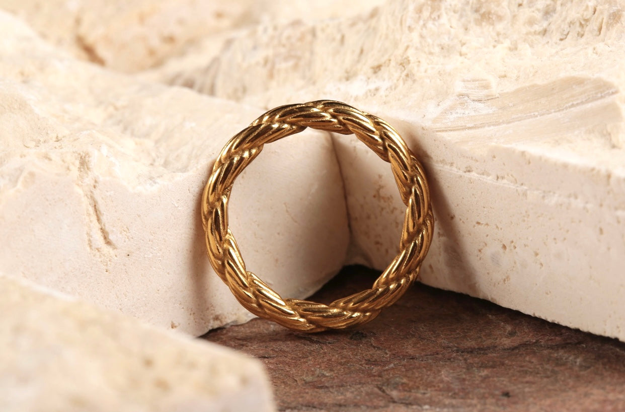 Rope discount chain ring