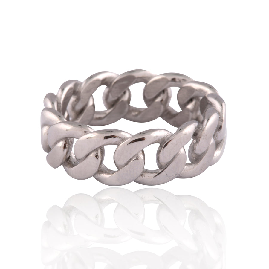 Unisex Cuba Rings (SILVER)