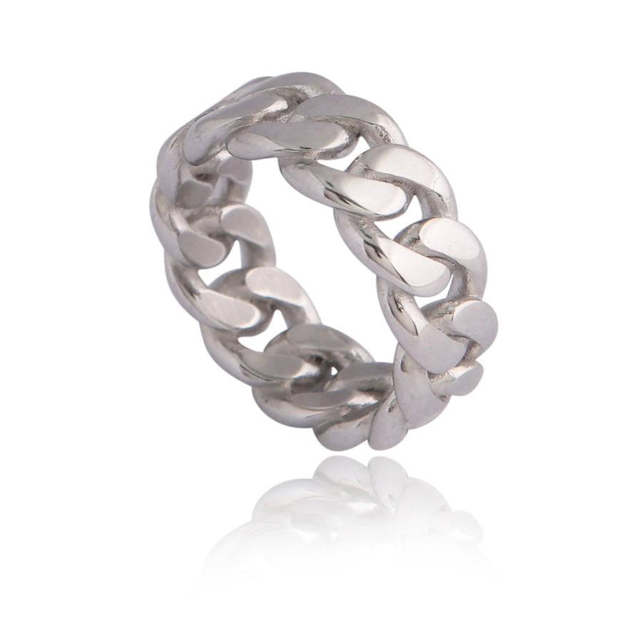 Unisex Cuba Rings (SILVER)