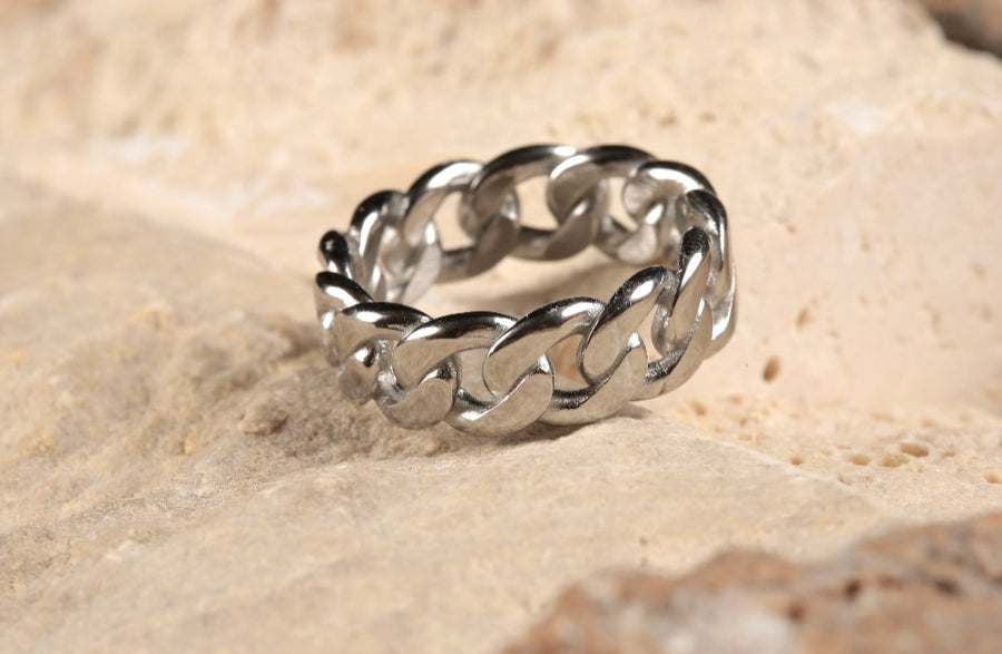 Unisex Cuba Rings (SILVER)