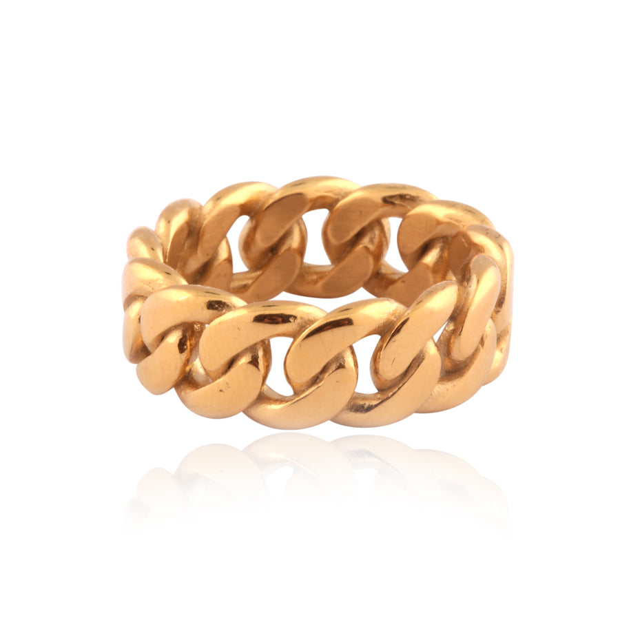 Unisex Cuba Rings (GOLD)